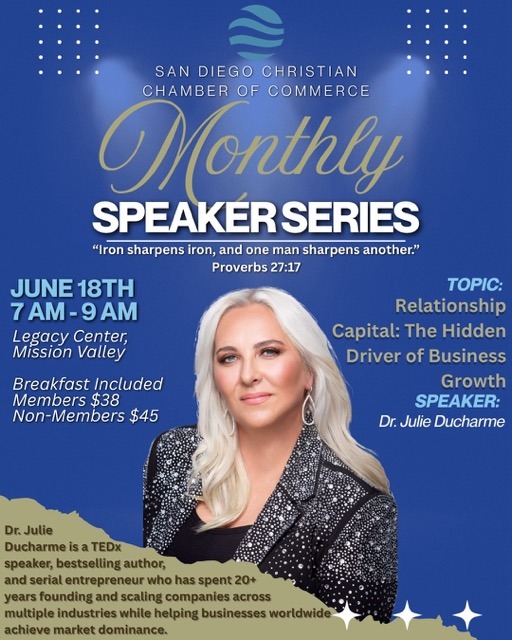 Julie Ducharme event flyer