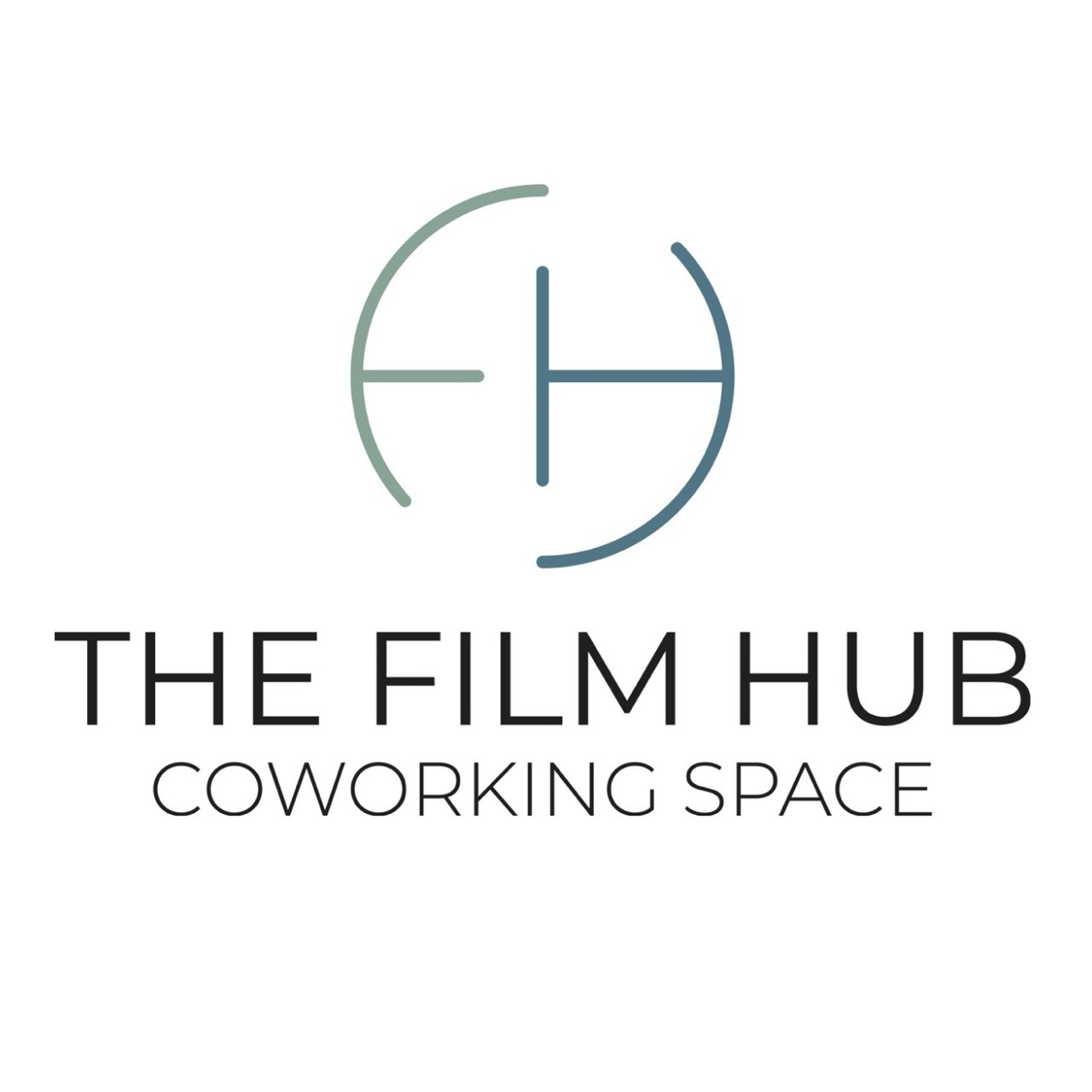 The film hub coworking logo