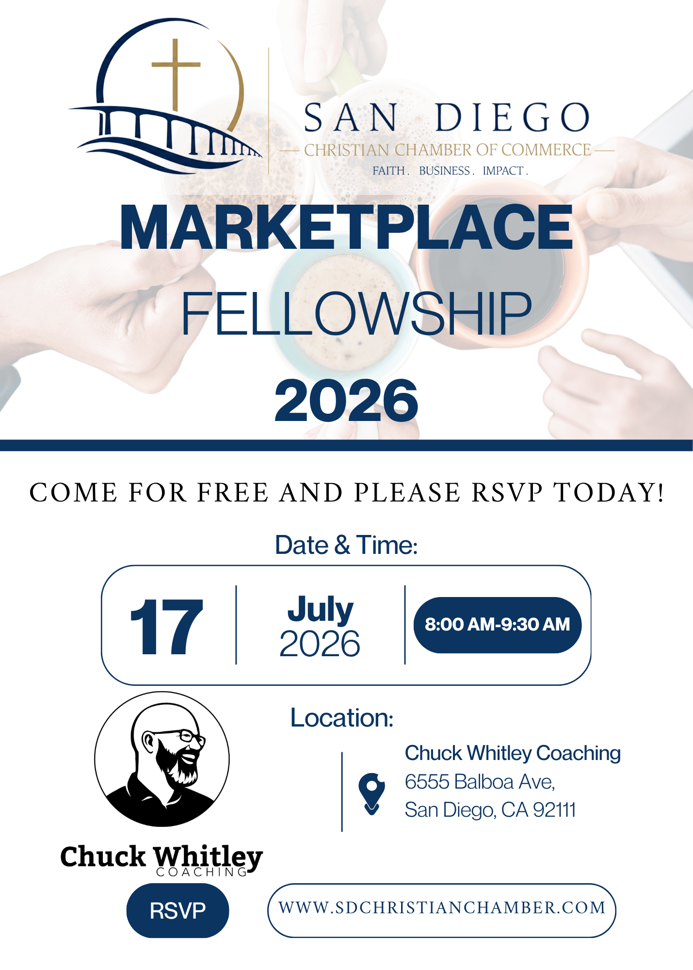 Marketplace Fellowship – July 17th